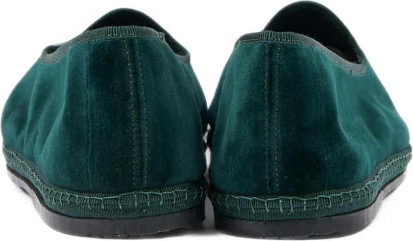 Sciuscià velvet loafers Groen - Foto 3