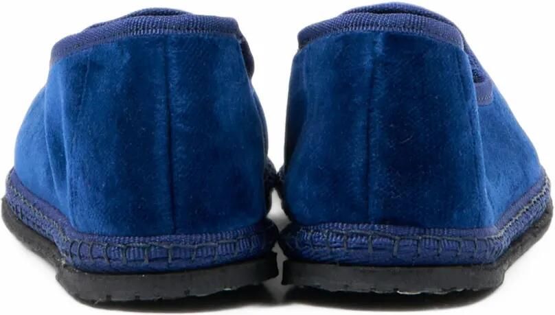 Sciuscià velvet slippers Blauw - Foto 4