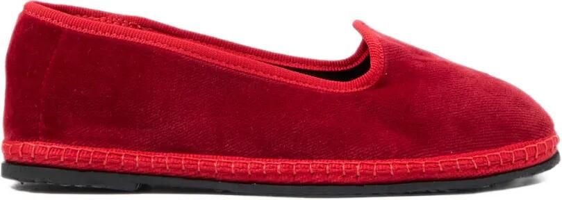 Sciuscià velvet Trullallà loafers Rood - Foto 5