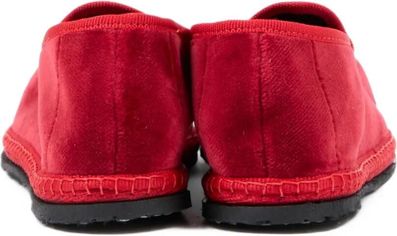 Sciuscià velvet Trullallà loafers Rood - Foto 4