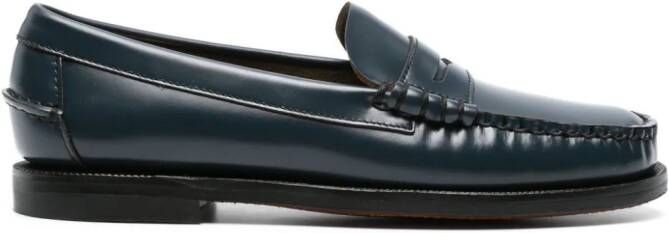 Sebago Dan leren loafers Blauw