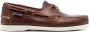 Sebago Dockside Portland leren bootschoenen Bruin - Thumbnail 1