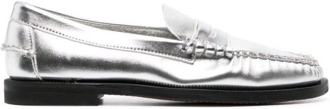 Sebago Metallic loafers Zilver