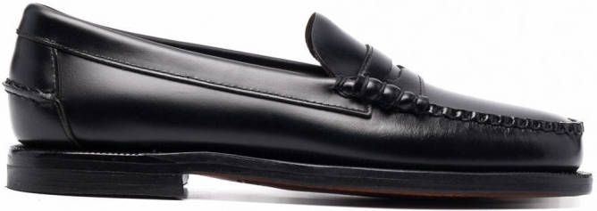 Sebago Gelakte loafers Zwart