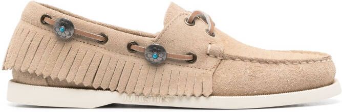 Sebago Portland suède loafers Beige