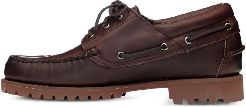 Sebago Acadia leren bootschoenen met veters Bruin - Foto 3