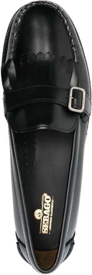 Sebago Ales leren loafers Zwart - Foto 5