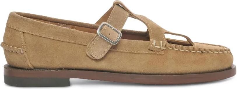 Sebago Angelina Fleshout buckle-strap loafers Beige - Foto 3