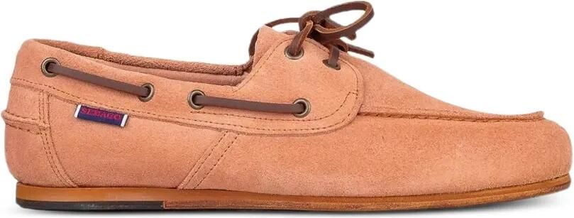 Sebago Bootschoenen met kant Beige