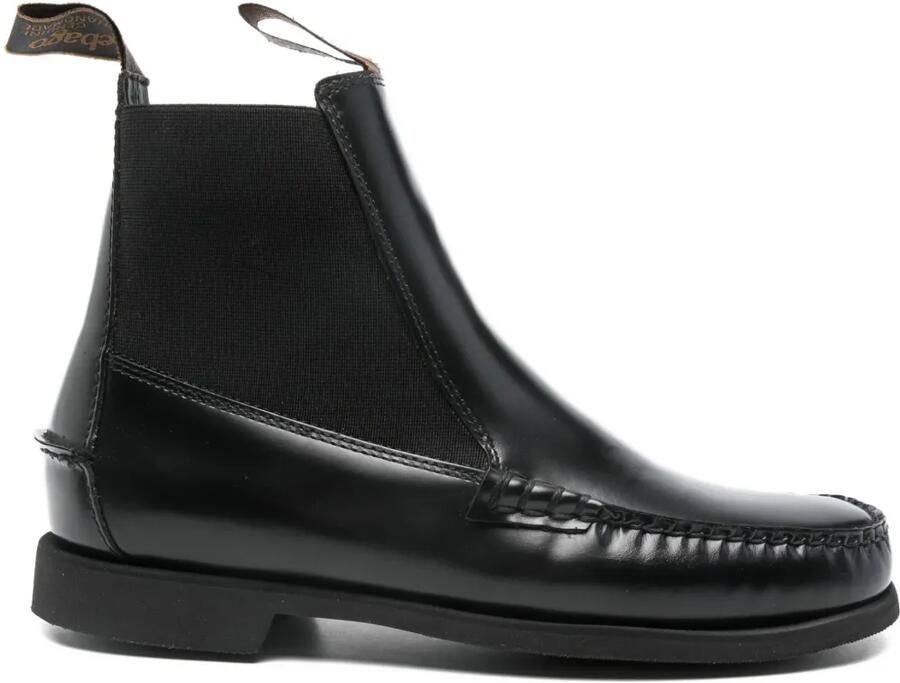 Sebago Calliope leren Chelsea laarzen Zwart