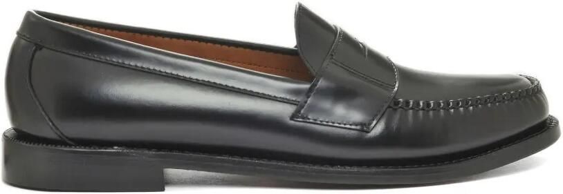 Sebago Cayman leren penny loafers Zwart