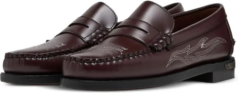 Sebago Dan El Paso loafers met borduurwerk Bruin - Foto 2