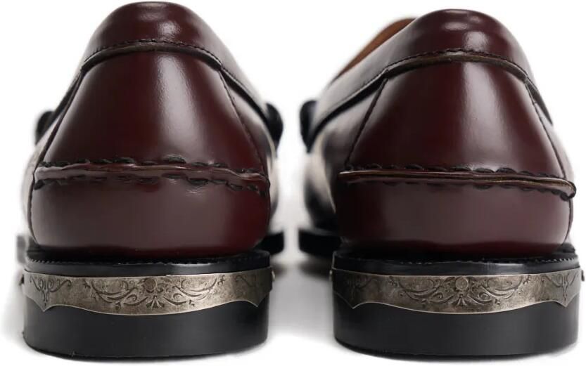 Sebago Dan El Paso penny loafers met borduurwerk Bruin - Foto 5