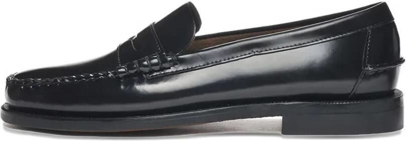 Sebago Dan leren loafers Zwart