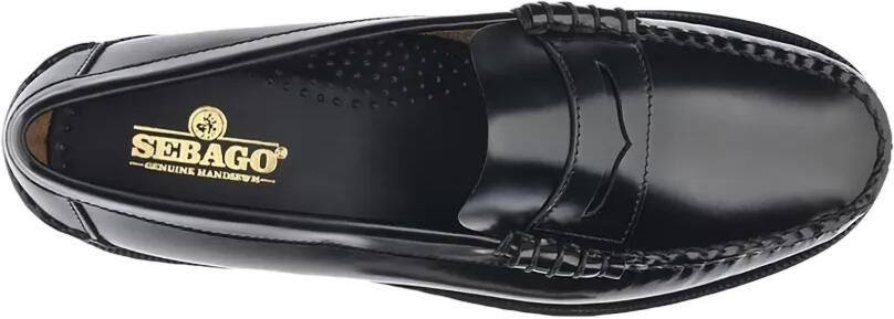 Sebago Dan leren loafers Zwart - Foto 5
