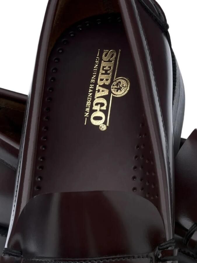 Sebago Dan loafers met gladde nerfstructuur Bruin - Foto 3