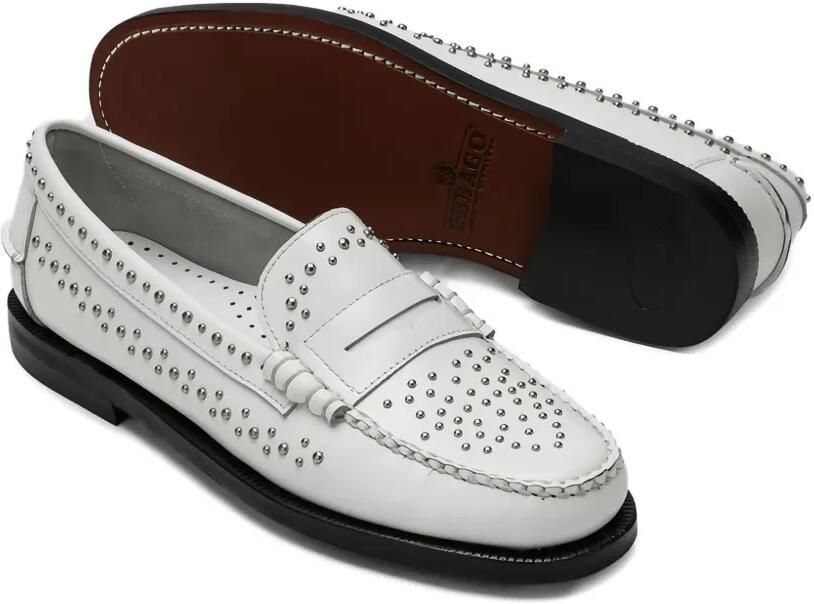 Sebago Dan loafers verfraaid met studs Wit - Foto 2