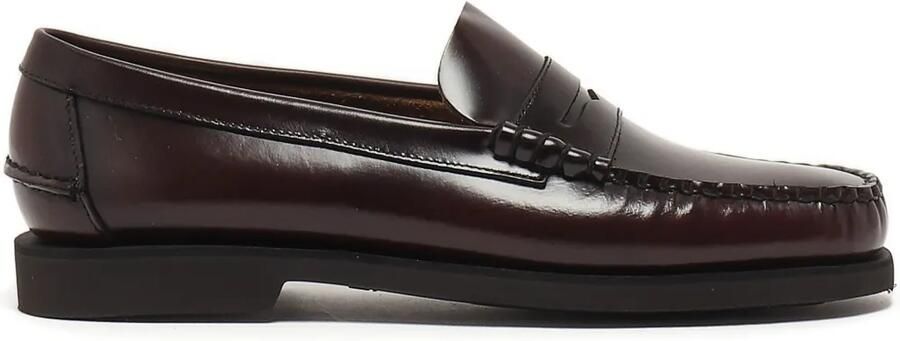 Sebago Dan Po leren penny loafers Bruin
