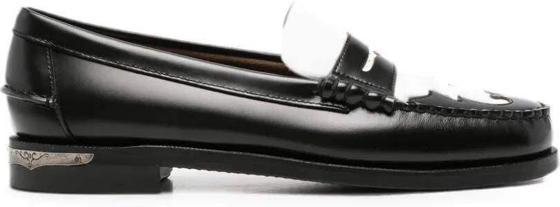 Sebago Dan Scarabe penny loafers Zwart