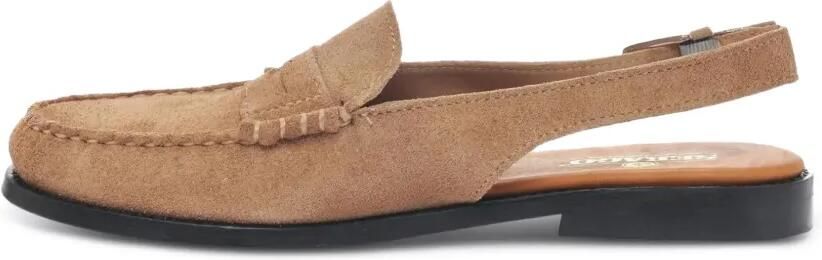 Sebago Dan slingback muiltjes Bruin - Foto 5