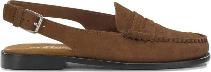Sebago Dan slingback sandalen Bruin