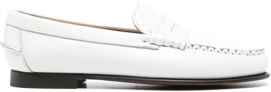 Sebago Danielle leren loafers Wit
