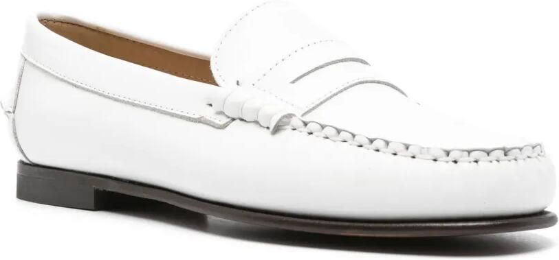 Sebago Danielle leren loafers Wit - Foto 2