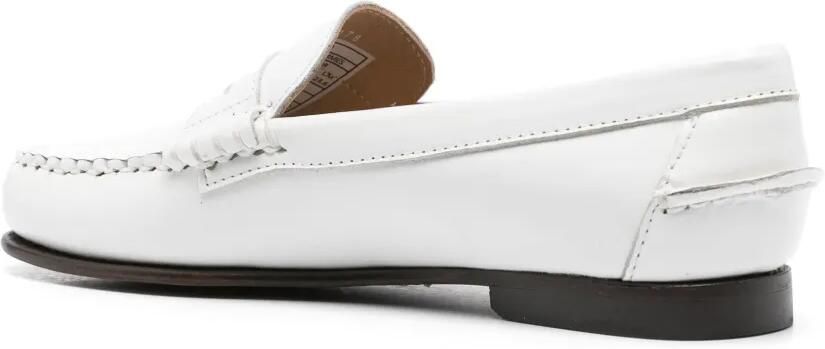 Sebago Danielle leren loafers Wit - Foto 3