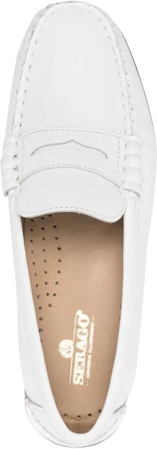Sebago Danielle leren loafers Wit - Foto 4