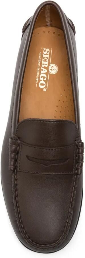 Sebago Danielle penny loafers Bruin - Foto 4
