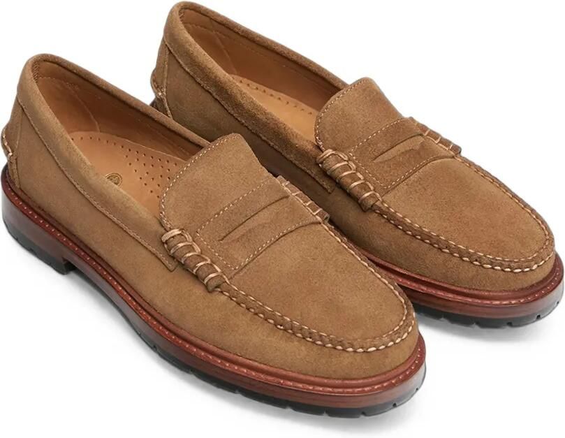 Sebago Dawson suède penny loafers Bruin - Foto 3