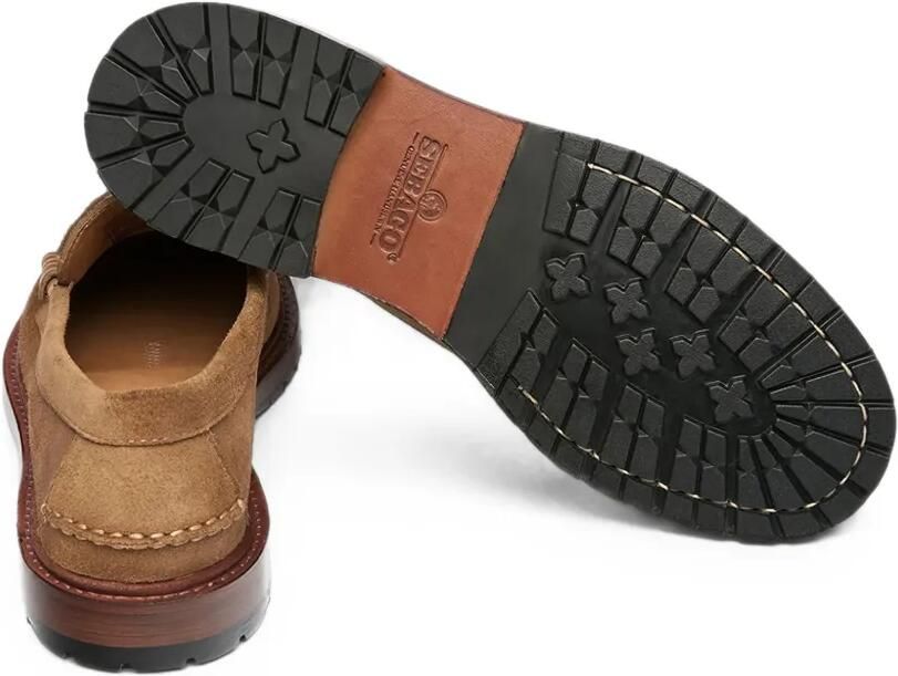 Sebago Dawson suède penny loafers Bruin - Foto 4