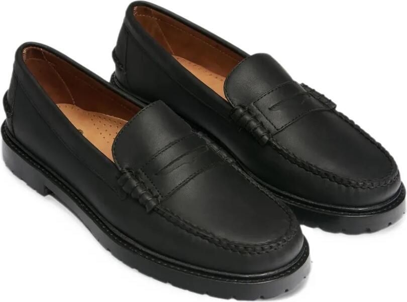 Sebago Daxton leather loafers Zwart - Foto 2