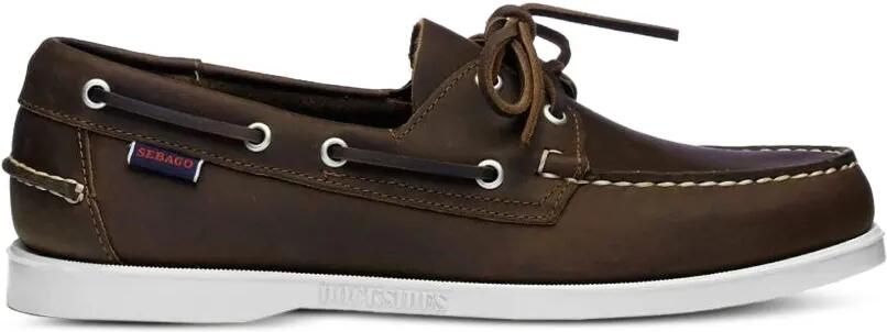 Sebago Dockside Portland bootschoenen Bruin