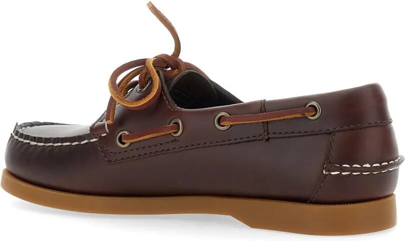 Sebago Dockside Portland Waxed leren bootschoenen Bruin - Foto 2