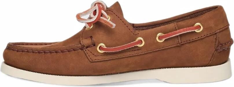 Sebago Docksides Portland nubuck loafers Bruin - Foto 5