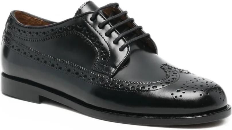 Sebago Evelyn brogue leather shoes Zwart - Foto 3