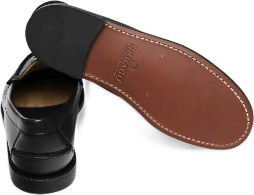 Sebago Frank Braided leather loafers Zwart - Foto 4