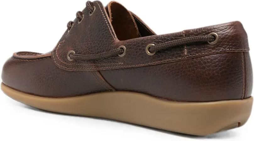 Sebago Gary Jobson Dockside loafers met veters Bruin - Foto 2