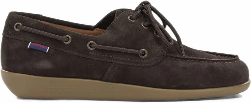 Sebago Gary Jobson lace-up suede loafers Bruin