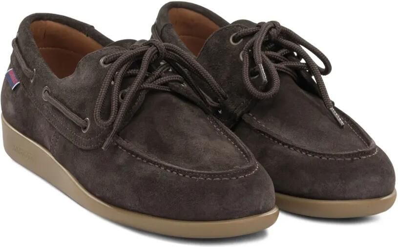 Sebago Gary Jobson lace-up suede loafers Bruin - Foto 3