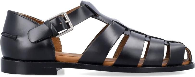 Sebago Gurkha Tale gekooide sandalen Zwart