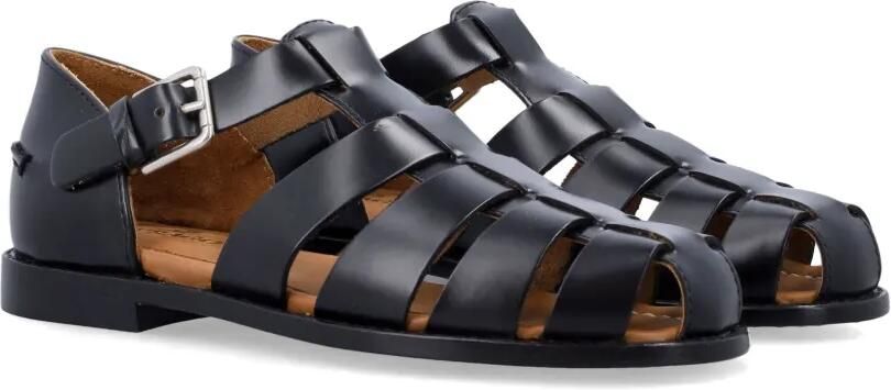 Sebago Gurkha Tale gekooide sandalen Zwart - Foto 2