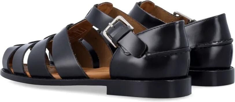 Sebago Gurkha Tale gekooide sandalen Zwart - Foto 3