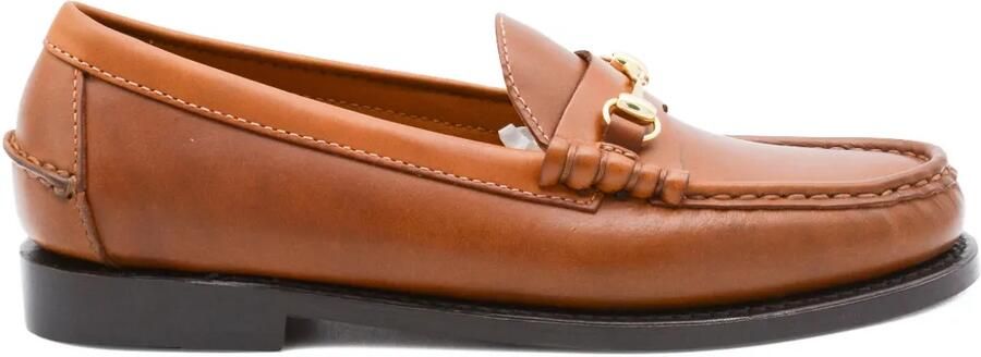Sebago Horsebit leren loafers Bruin