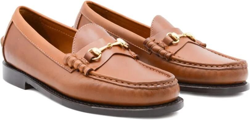Sebago Horsebit leren loafers Bruin - Foto 4