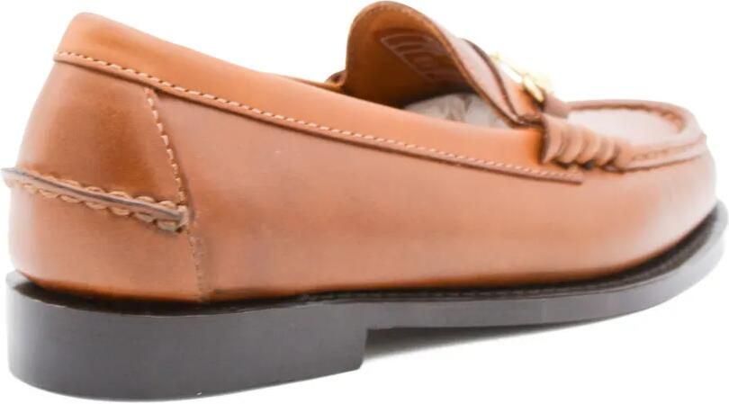 Sebago Horsebit leren loafers Bruin - Foto 3