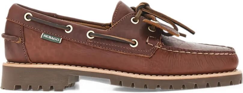 Sebago lace-up lug-sole boat shoes Bruin