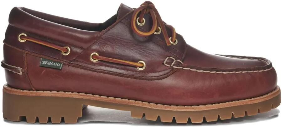 Sebago Leren loafers Bruin