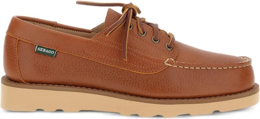 Sebago Leren loafers Bruin
